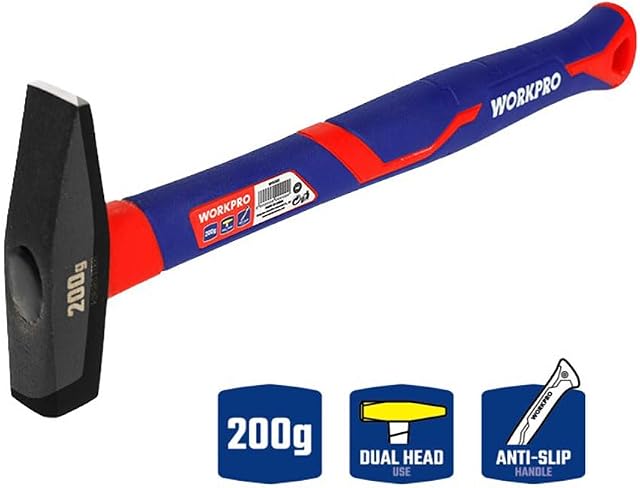 WORKPRO WP241021 200Gr Fiberglas Saplı Çekiç — Amazon ürün görseli
