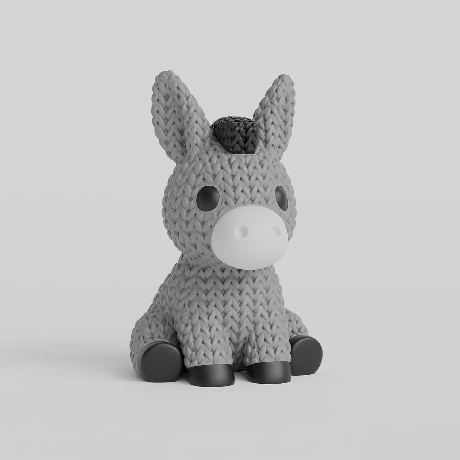 3D Printed Animals,Knitted Rabbit & Easter Eggs for Easter,3D Printed Desktop Ornament, 3D Animals Decor for Living Room Tabletop Creative Home Decoration Exquisite Craft Gift,Collectibles for Adults
