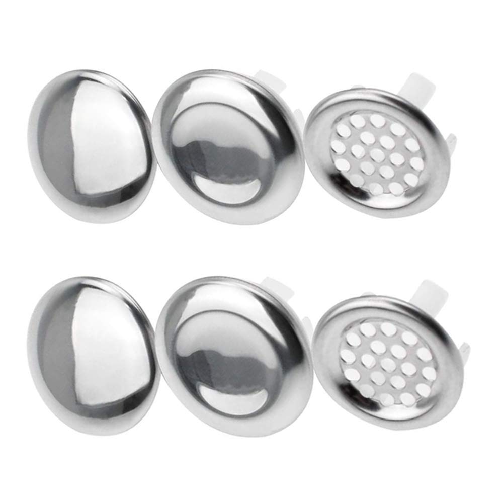 9 Pcs Sink Overflow Ring Kitchen Bathroom Sink Hole Round Overflow