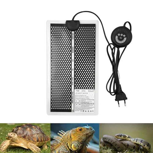 Manta Termica para Reptiles, 28x15CM Tapetes Térmicos para Terrar...