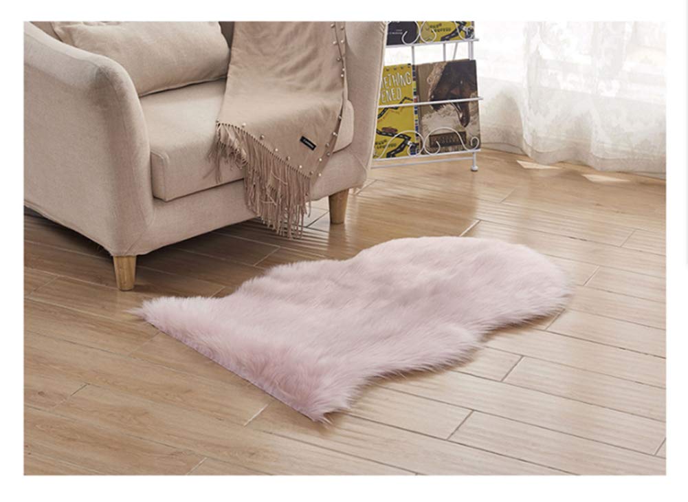 QIKEGooods Sofa Rug Faux Fur Soft Fluffy Shaggy Carpet Mats for Living Room Bedroom Sofa Chair โ image 1