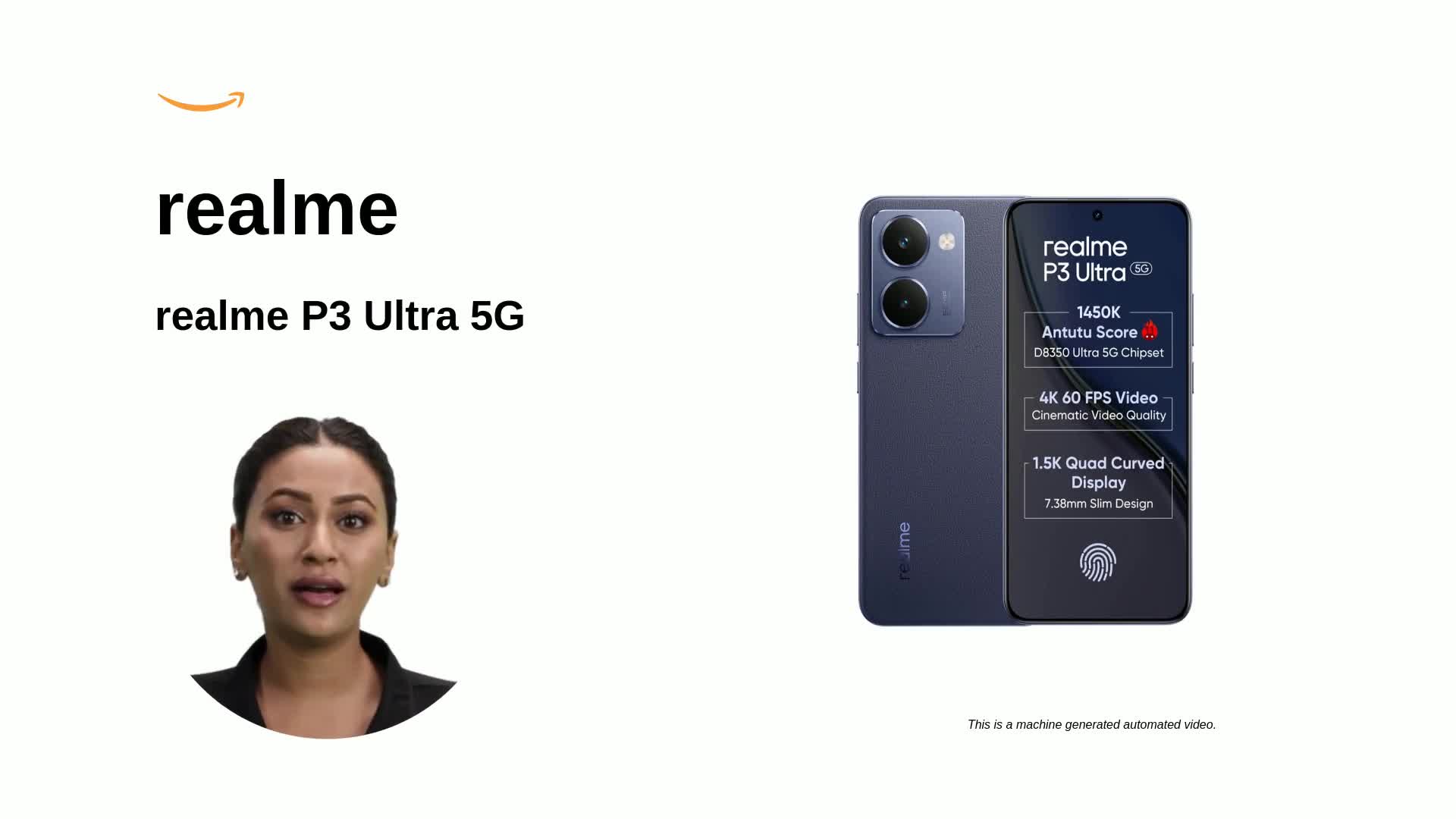 realme P3 Ultra 5G (Neptune Blue, 8GB RAM, 256GB Storage
