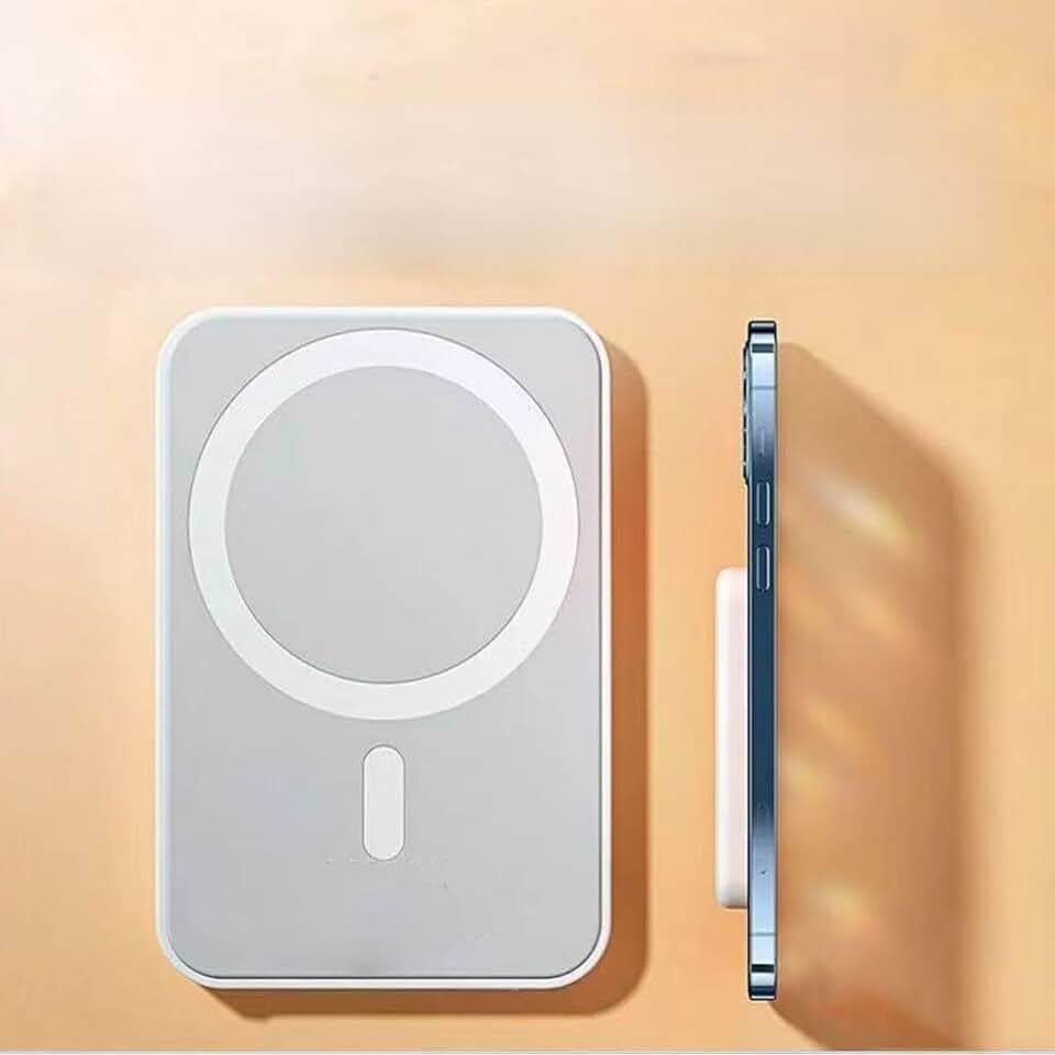 Carregador Portátil 3000/5000/10000mAh com Indução Sem Fio - Adequado para iPhone e Android Bateria de Carga Rápida (3000MAH)