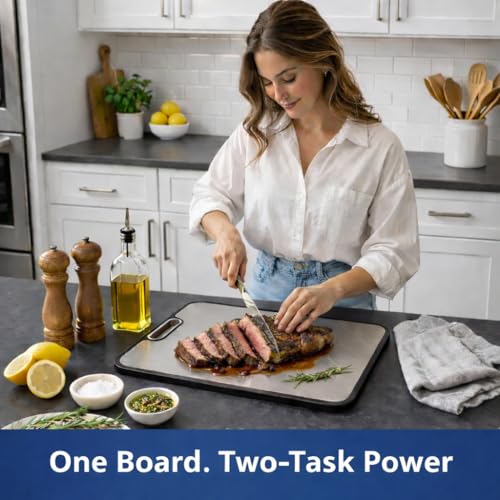 Tabla de Cortar Rectangular de Titanio para Cocina miniatura 4