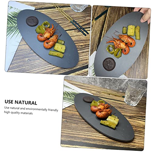 Plato Ovalado Retro para Sushi Steak y Postres miniatura 7