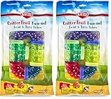 Kaytee CritterTrail Fun-nel Twist & Turn Small Animal Habitat Tubes (Pack of 2)