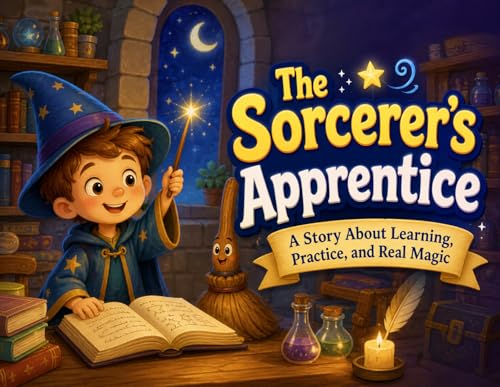  A Sorcerer\'s Apprentice: A story about learning, practice, and real magic (English Edition)