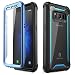 i-Blason Case for Galaxy S8 Active 2017 Release, [Ares] Full-body Rugged Clear Bumper Case with Built-in Screen Protector (Not Fit Regular Galaxy S8/S8 Plus) (Black/Blue)