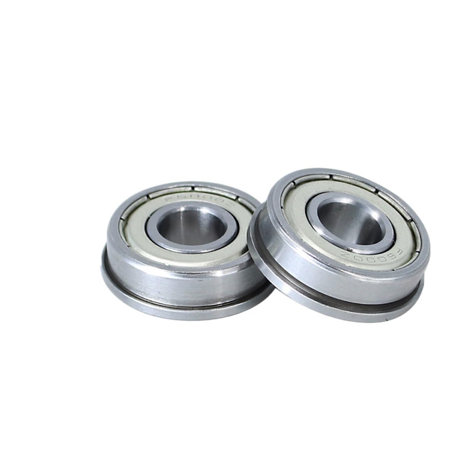 Kleine Lager, 2 PC Rillenkugellager mit Flansch F6200 6201 6202 6203 6204 6205 6206ZZ/2RS(F6203 2rs 17x40x12 mm)