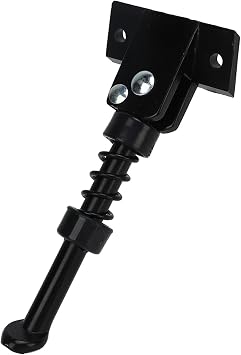 Tefola Electric Scooter Kickstand, 6 Inch Electric Scooter Parking Stand Aluminum Alloy Powered Scoot Foot Support for Scoot Spare Parts Black