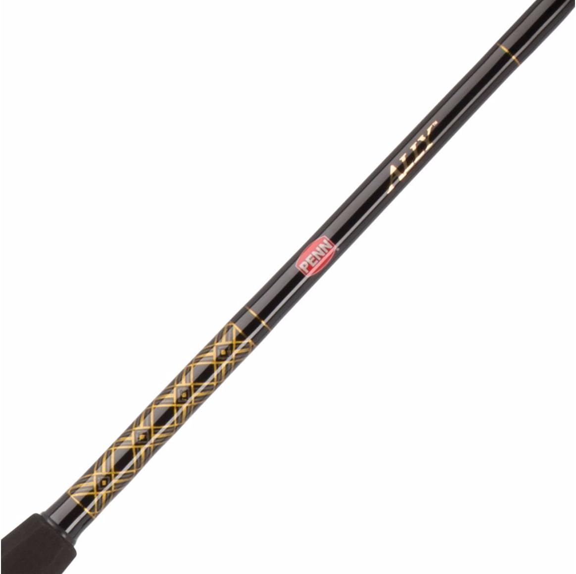 PENN Ally Boat Fishing Rod - 1 Piece Tubular Fibre Glass Blank, Solid Tip, Fuji Guides - Heavy Duty Saltwater Big Game Rod - Shark, Tuna, Skate
