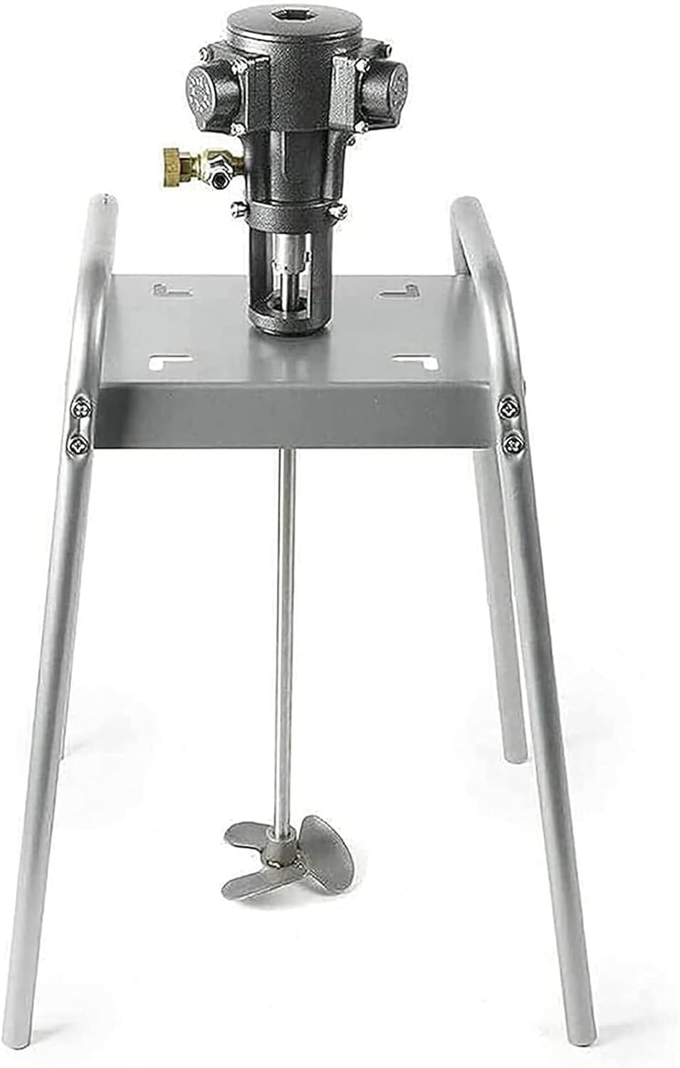 5 Gallon Pneumatic Paint Mixer, Stand Air Agitator Paint Mix Tool Blender Machine, Suitable for Paint, Coating, Materials, Viscous Liquid & Ink