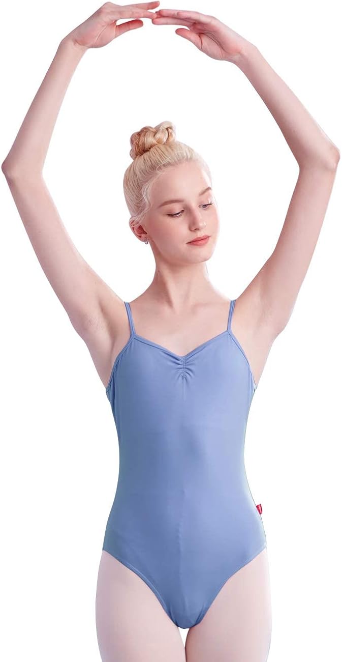 Daydance Girls Women Dance Leotards Nylon Spandex Ballet Clothes with Adjustable Straps : Clothing, Shoes & Jewelry