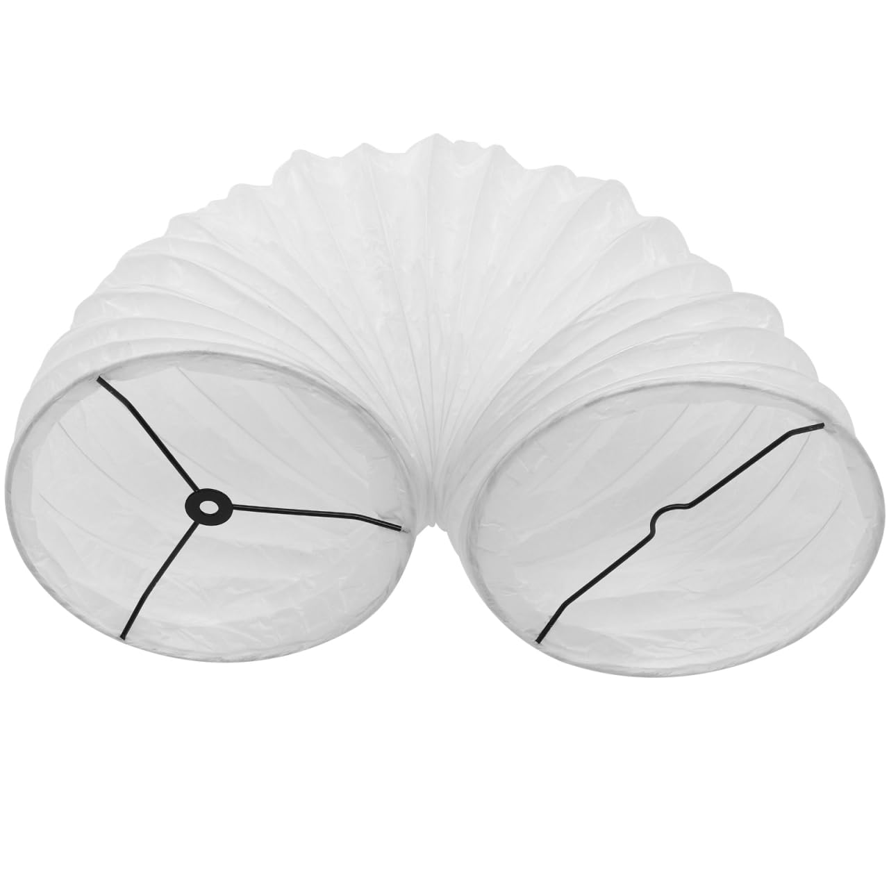 HOMSFOU Paper Floor Lamp Shade Cover 33.07 Inch Nordic Style Light Shade for Table Lamps 2 Pack Suitable for Bedroom Living Room Study Indoor Use - Image 2