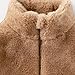 Aymnlox girls fashion Boys Girls Fleece Jacket Fall Winter Warm Sherpa Jackets Furry Stand Collar Loose Fit Zip Up Outerwear 2-6 Years Khaki 2 Years