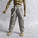 1/12 Scale Action Figure Sweat Pants Clothing for 1:12 6inch Male Action Figure Doll (Gray)