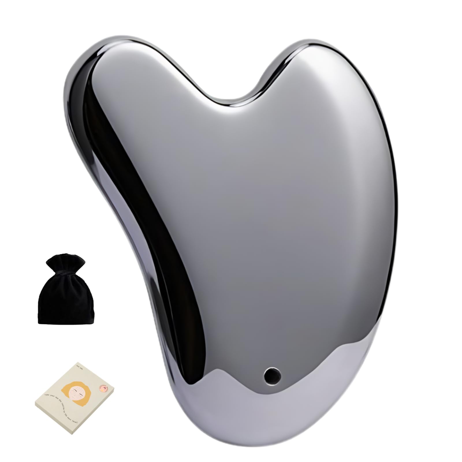 ALOYGUZ Terahertz Stone Gua Sha Mothers Day Gifts for Mom Scraping Tools Gua Sha Facial Tools Guasha Tool for Face Body Lymphatic Drainage Massager
