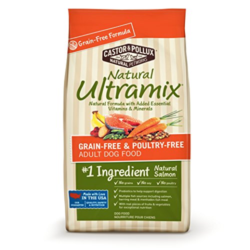 Ultramix Grain Free/Poultry Free Adult Dog-Salmon, 15-Pounds (Pack of 1)