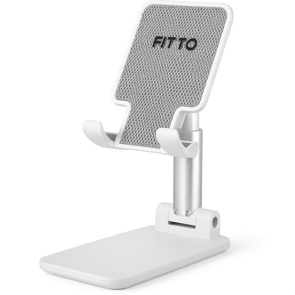 Fitto Folding Desktop Phone Stand, Mobile Holder for Desk, Adjustable & Portable-Assorted Color