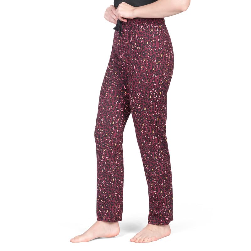 Image of Real Basics Women's Cotton Printed Pajamas Pack of 1