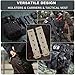 YPELUDRE Molle Attachment Clips with Mounting Hardware for Vests, Backpacks, Pouches, Locking Belt Clips Khaki (2 Pack)