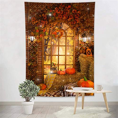 LB-Fall-Tapestry-Thanksgiving-Tapestry-Farmhouse-Barn-Wood-Autumn-Harvest-Pumpkin-Maple-Leaves-Tapestry-Wall-Hanging-for-Bedroom-Living-Room-Dorm-Party-Decorations-Wall-Decor-40×60-inch LB Fall Tapestry Thanksgiving Tapestry Farmhouse Barn Wood Autumn Harvest Pumpkin Maple Leaves Tapestry Wall Hanging for Bedroom Living Room Dorm Party Decorations Wall Decor 40×60 inch