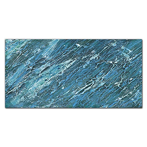 Tableau effet marbre Coloray 100x50cm pour décoration murale
