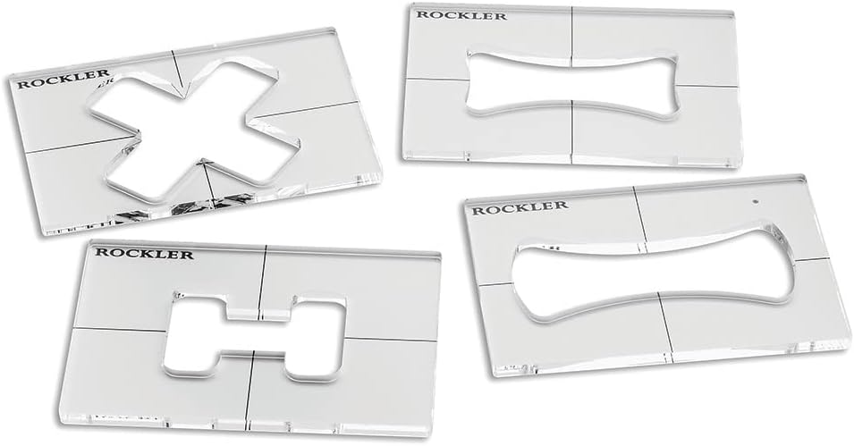 Specialty 1 Bow Tie Inlay Template Set