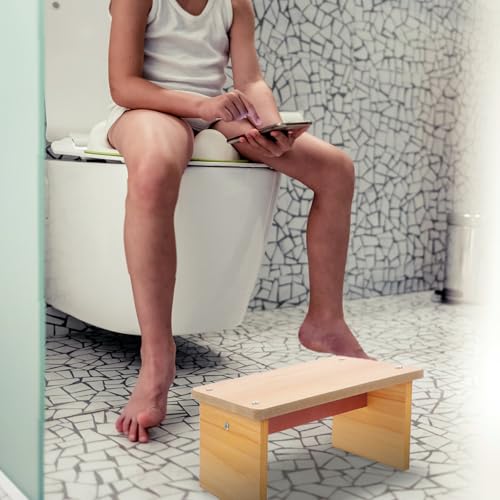 Forte capacité de charge pour ce tabouret antidérapant en bois robuste HEMOTON sécurisé - 6