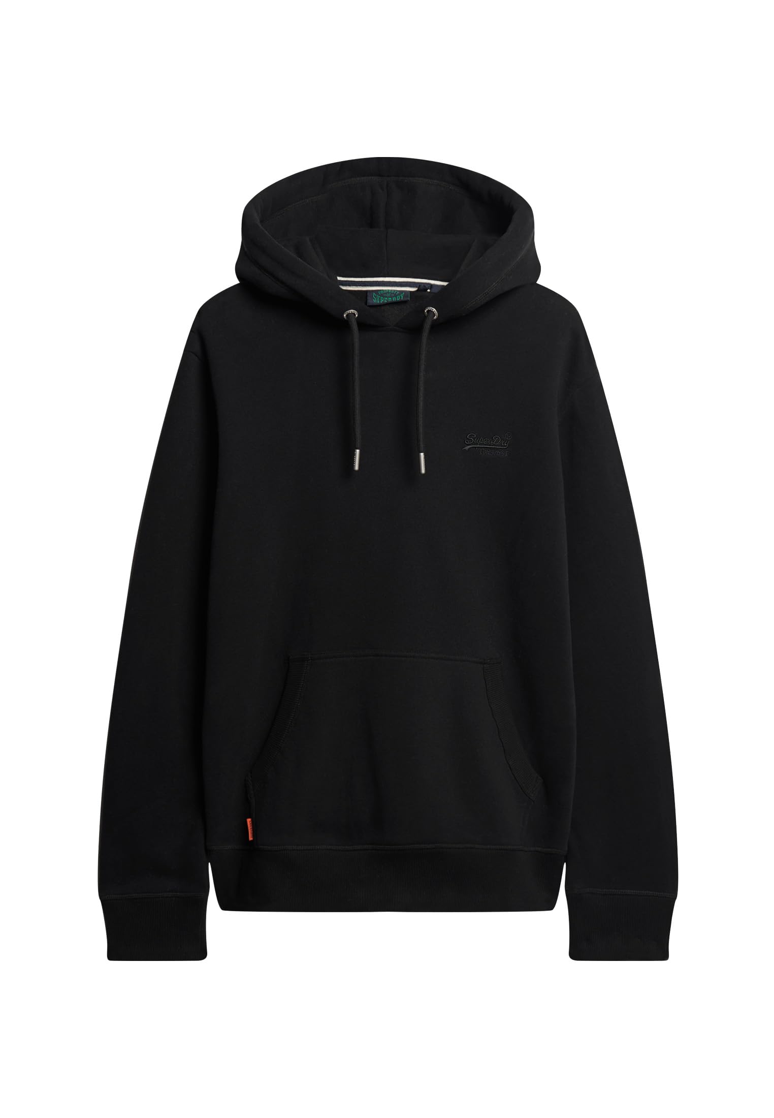 Superdry Men's Black/White Sweatshirt Essential Logo Hoodie Xl Xl