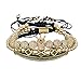 Produktbild WANZIJING CZ Polygon Ball Crown Charm Kupfer Perlen Makramee Handgefertigte Herren Armbänder & Armreifen Für Herrenschmuck,Gold