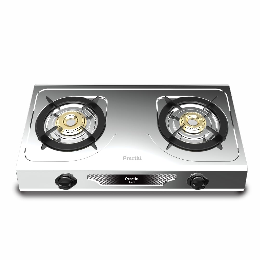 Preethi Glory 2 Burner Gas stove
