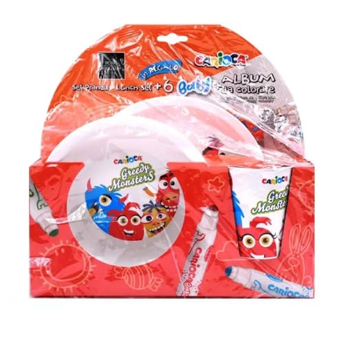 CARIOCA coffret repas pour enfant pour occuper les petits au restaurant et à la maison