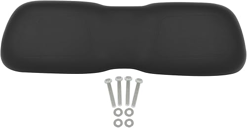 SCITOO Conjunto de respaldo de asiento delantero para carrito de golf Club Car DS 2000.5-up, cojines de repuesto estilo fábrica, color negro