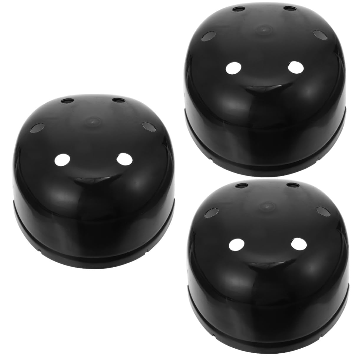 Uonlytech 3piezas Sombrero De Seguridad Anticolisión Transpirable para Trabajadores Casco De Ventilación Protección Alta Uso Construcción y Industria Unisex
