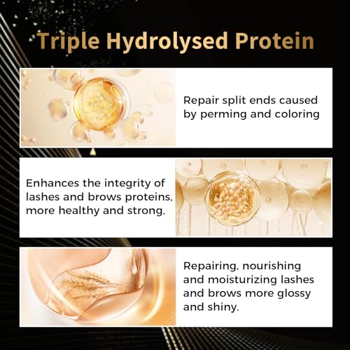 DONG RHYME Kit de Levantamento de Cílios, Loção Profissional para Permanente de Cílios, Sachê Descar