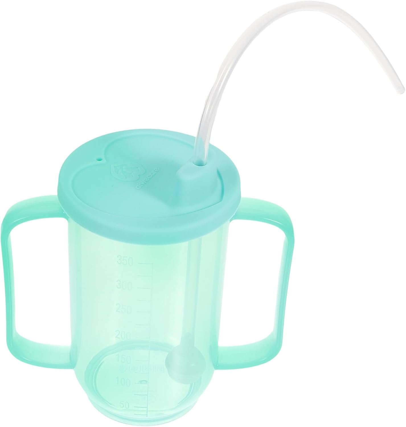 Elderly Care Drinking Cup Spill Proof Liquid Feeding Mug for Bedridden Patients Prevention Design 300ml Capacity for Maternity and Disabled Adults