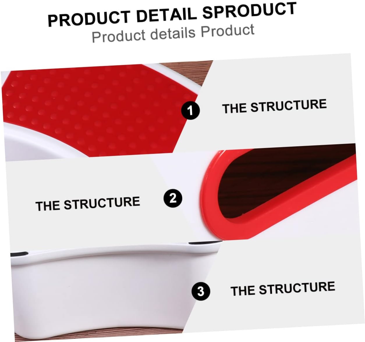 Cabilock Multifunctional Plastic Stool Small Stool for Boys and Girls Portable Footstool Lightweight Boys and Girls Step for