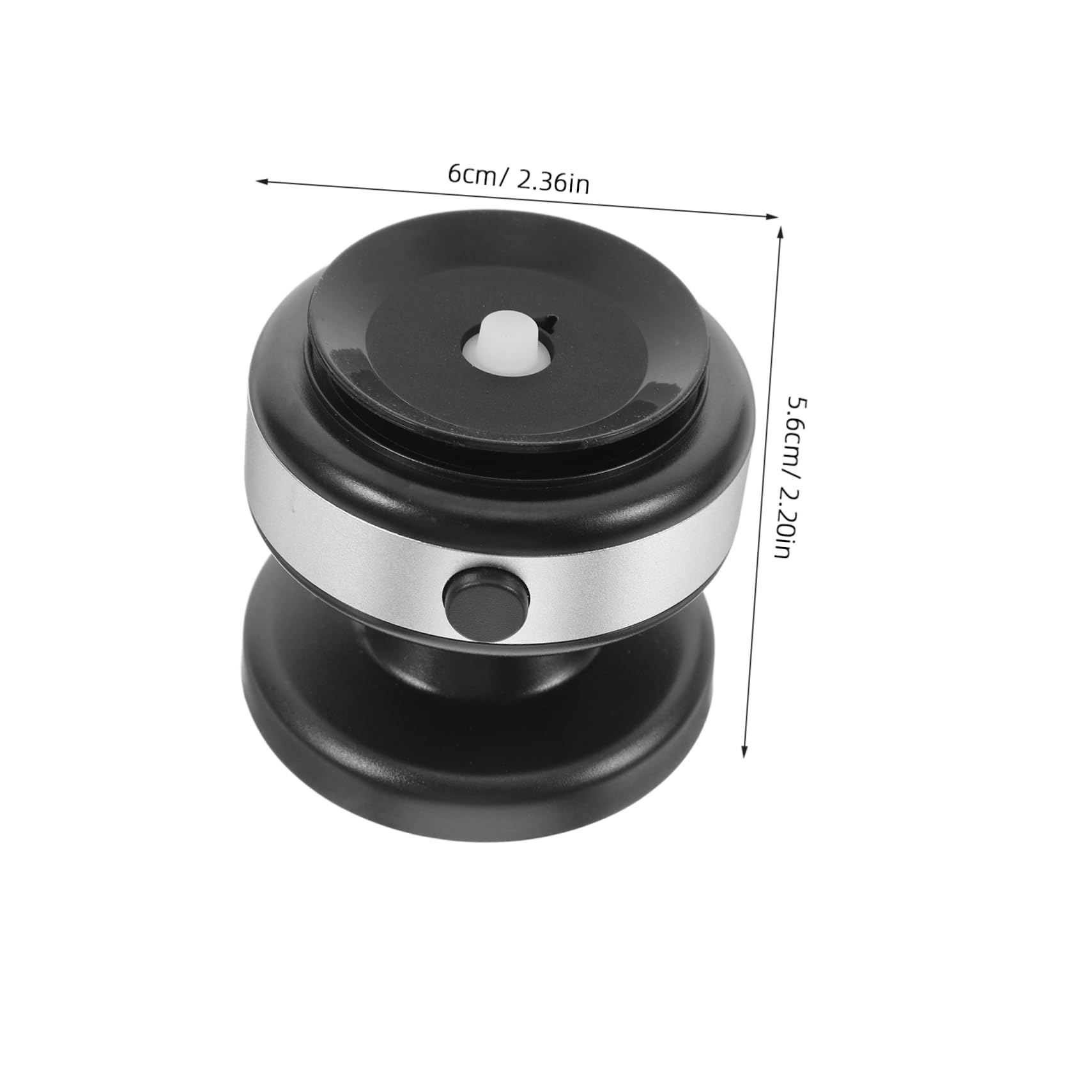 Supporto Telefono Magnetico per Auto Ventosa Forte, Angoli Regolabili e Compatibilità Ampia, per Cruscotto in Plastica, Smartphone