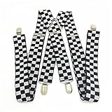 Diseño único: este tirantes es una manera única y versátil de proporcionar apoyo a los pantalones, puedes decorar tu atuendo formal o mostrar una nueva manera moderna de usar un par de jeans o pantalones cortos.