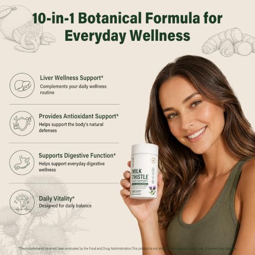 ZOROAHER 10-in-1 Liver Support Supplement