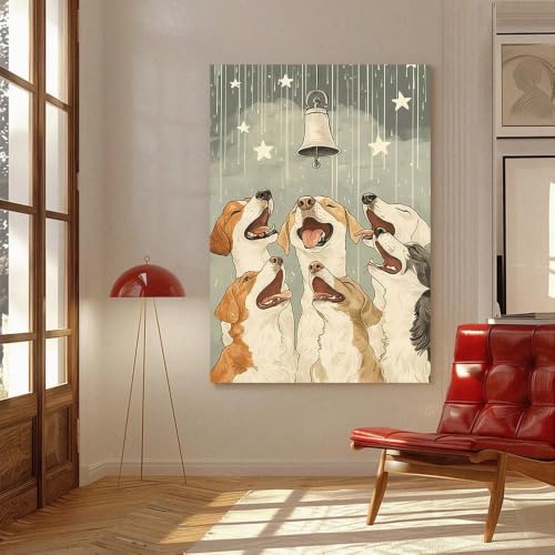 Tableau chiens Beagle LYBCEOUG pour une ambiance chaleureuse à la maison