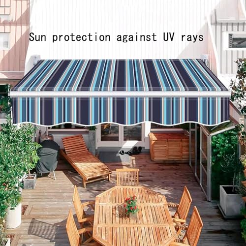 Toile de rechange pour store rétractable usé : bâche étanche contre la pluie et les UV - 4