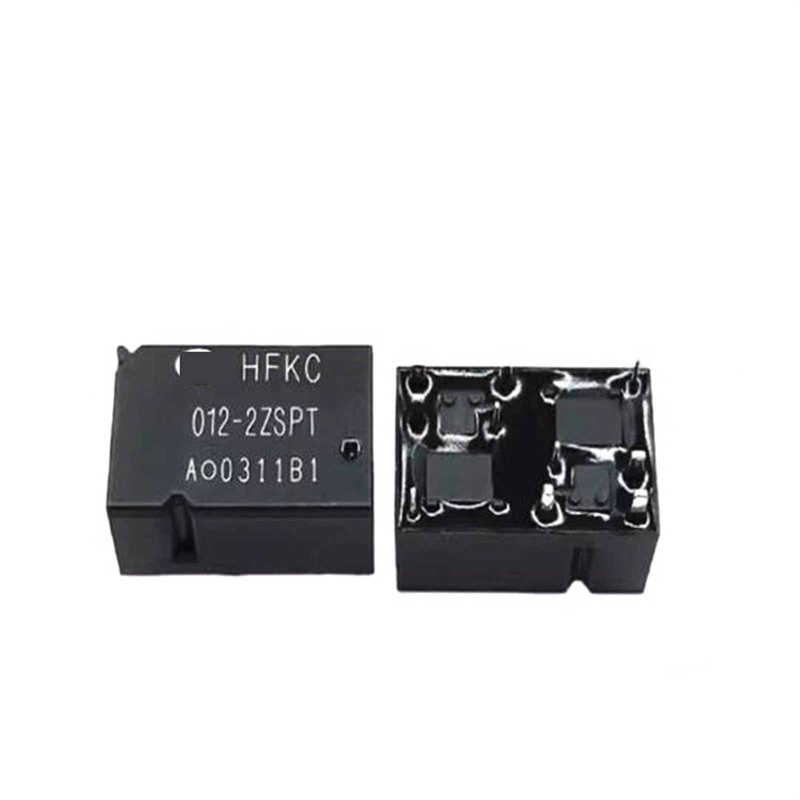 Relais HFKC 012-2ZSPT commutation stable 12V CC pour circuit auto - 2