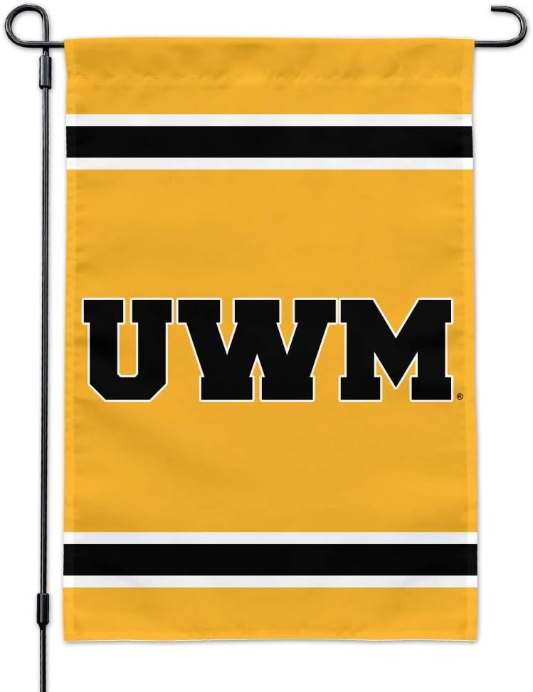 University of Wisconsin Milwaukee Official Stripes Garden Yard Flag
