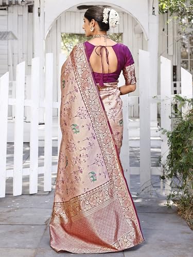 Image of GRECIILOOKS Saree | Women Saree | Cotton Silk Saree | Casual Saree For Women| Saree for Women | Silk Saree | Banarasi Saree