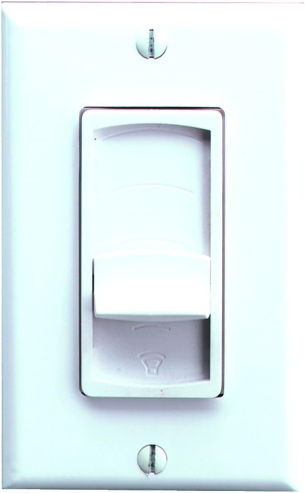 Pro Wire VX100W Vx-100w Stereo In-Wall Slider Volume Control with Impedance Matching, White