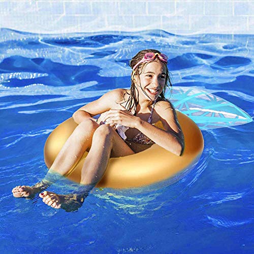 Diamond Shape Ring Pool Floats For Adult Inflatable Swimming Ring Floating Bed Fun Party Beach Swim Pool Toy #TOP4