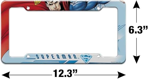 Miniatura 4 de Marco de placa de matrícula Superman Solitude