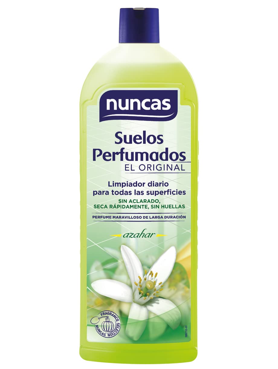 Nuncas Suelos Perfumados - Detergente Azahar - 1000ml (Packaging may vary)